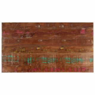 lauaplaat, 120x70x2,5 cm, ristkülikukujuline, taastatud puit