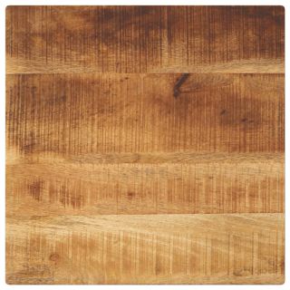lauaplaat, 60x60x2,5 cm, kandiline, töötlemata mangopuit