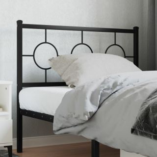 metallist voodipeats, must, 100 cm