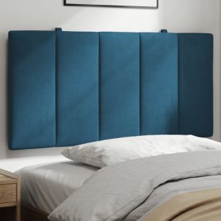 voodipeatsi padi, sinine, 100 cm, samet