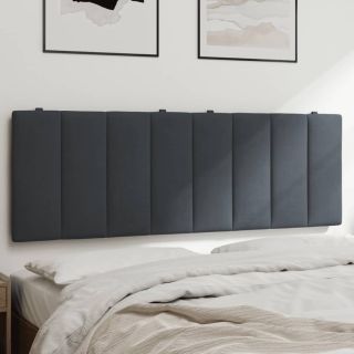voodipeatsi padi, tumehall, 120 cm, samet