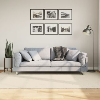 vaip ISTAN, kõrge narmaga, läikiv, kreemjas , 160x230 cm