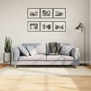 kõrge narmaga Shaggy vaip, kreemjas, 80x150 cm