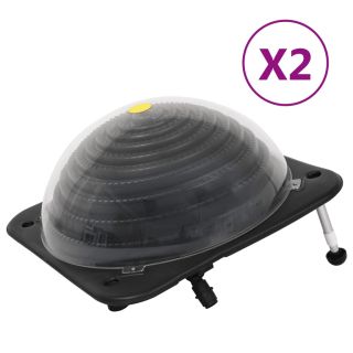 basseini päikesetoitel küttekehad, 75x75x36 cm, HDPE alumiinium