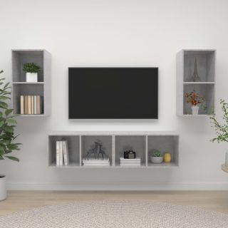 seinale kinnitatavad telerikapid 4 tk betoonhall tehispuit