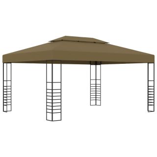 varjualune 3 x 4 m pruunikashall 180 g/m²