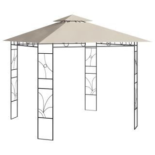 беседка 3 x 3 x 2,7 м, кремовая, 160 г/м²