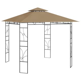 lehtla 3 x 3 x 2,7 m, pruunikashall, 160 g/m²