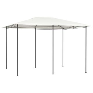 беседка, 3 x 4 x 2,6 м, кремовая, 160 г/м²