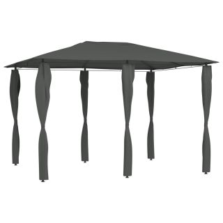 lehtla postikatetega 3x4x2,6 m, antratsiithall 160 g/m²