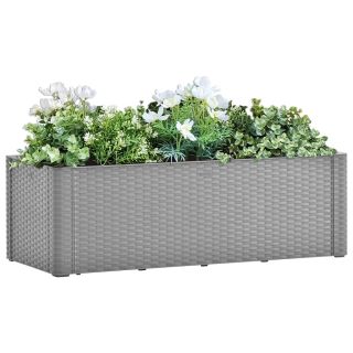 peenrakast kastmissüsteemiga, hall, 100x43x33 cm
