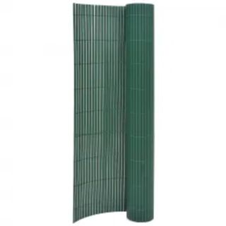 kahepoolne piirdeaed 110 x 500 cm, roheline
