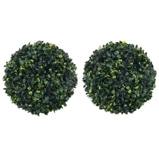 kunstpukspuu pallid 2 tk 45 cm