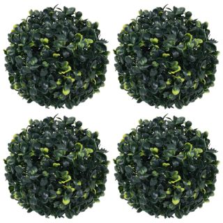 kunstpukspuu pallid 4 tk 12 cm