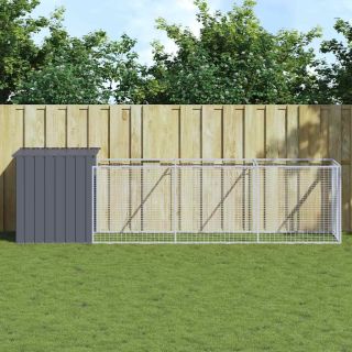koerakuut aedikuga, antratsiithall, 110x405x110 cm, teras