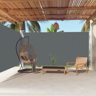 lahtitõmmatav külgsein antratsiithall 200 x 600 cm