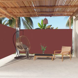 lahtitõmmatav külgsein, 180 x 600 cm, pruun