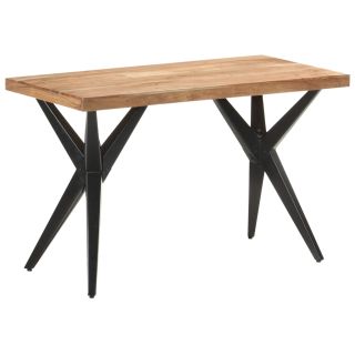söögilaud, 120 x 60 x 76 cm, toekas akaatsiapuit