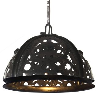 tööstuslik laelamp rattaketi disainiga, 45 cm, E27
