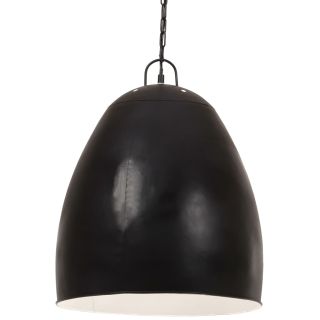 tööstuslik laelamp 25 W must, ümmargune 42 cm E27