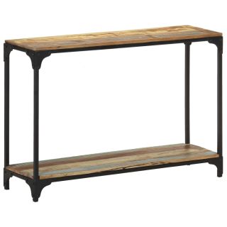 консольный столик, 110 x 30 x 75 см, переработанная древесина