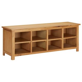 Полка для обуви 114x37x45 см, массив дуба