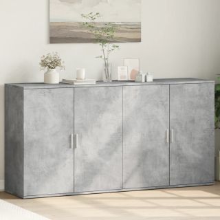 puhvetkapid 2 tk, betoonhall, 79 x 38 x 80 cm, tehispuit