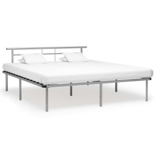 voodiraam, hall, metall, 180 x 200 cm