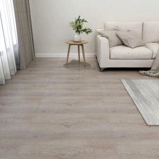 iseliimuvad põrandaplaadid 55 tk, PVC, 5,11 m², pruunikashall