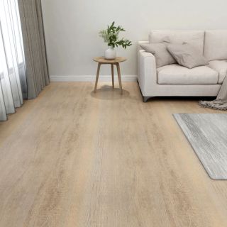 iseliimuvad põrandaplaadid 55 tk, PVC, 5,11 m², pruun