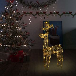 Новогоднее украшение, 90 светодиодов, 60 x 16 x 100 см, акрил