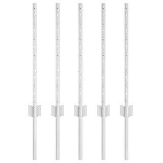 Aiatara Postid 5 tk U-Kanal 60 cm Galvaniseeritud Teras