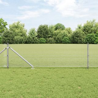 Aedapostide komplekt 2 tükki Kuumtöödeldud teras 10 x 0.5 m