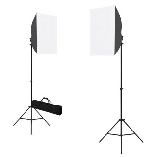 professionaalsed stuudiotuled, 2 tk, 40 x 60 cm, teras, must
