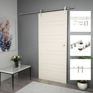 liugukse tarvikute komplekt, 183 cm, roostevaba teras, hõbedane