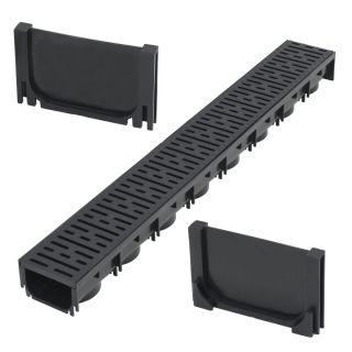 äravoolukanal, plast, 1 m