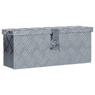 алюминиевая коробка 48,5 x 14 x 20 см, серебристая