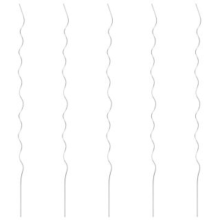 spiraalsed taimetoed 5 tk, tsingitud teras, 170 cm