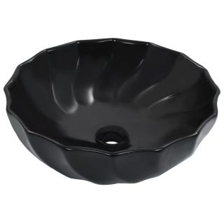 valamu, 46 x 17 cm, keraamiline, must