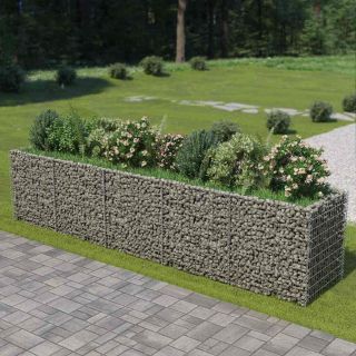 gabioon-taimelava, tsingitud teras, 450 x 90 x 100 cm