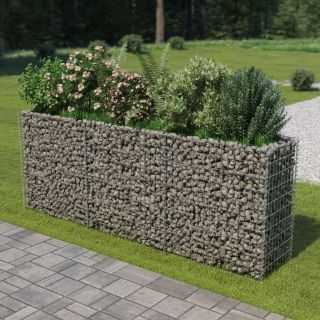 gabioon-taimelava, tsingitud teras, 270 x 50 x 100 cm