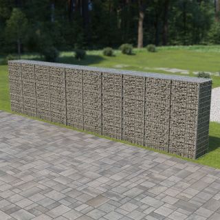 kattega gabioonsein, tsingitud teras, 600 x 50 x 150 cm