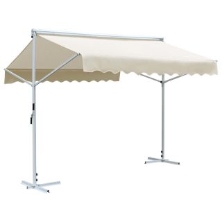 iseseisev varikatus 3 x 3 m, kreemjasvalge