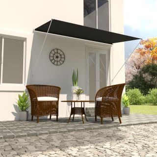 Складной тент, 350 x 150 см, антрацит