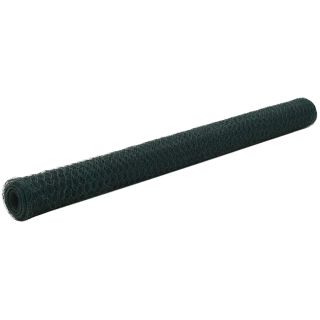kanade traataed, teras PVC kattega, 25 x 1,5 m, roheline