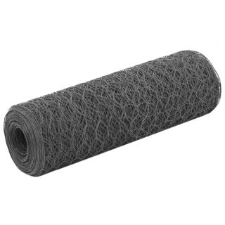 kanade traataed teras, PVC kattega 25 x 0,5 m, hall