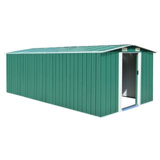 aiakuur 257x489x181 cm metallist, roheline