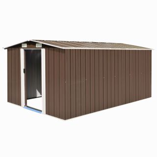aiakuur 257 x 392 x 181 cm metallist, pruun
