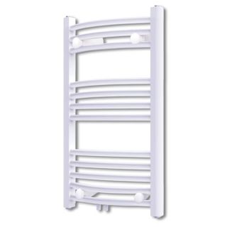 Keskkütteradiaator/käterätikuivati vannituppa, kumer 500 x 764 mm
