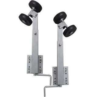 paadi järelkäru kahe rullikuga tugi, 2 tk, 59-84 cm